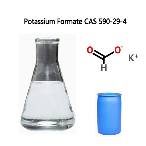 What is the boiling point of potassium formate liquid?