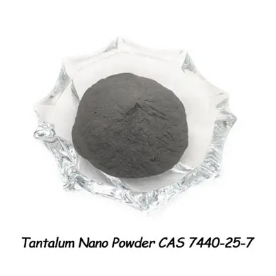 Hár hreinleiki 99,9% Tantal Nano Powder CAS 7440-25-7